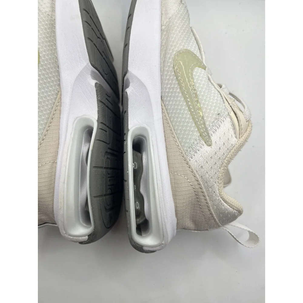 Nike Air Max Kids Shoes Toddler White Beige Low Top Sneakers‎ Size 10C
